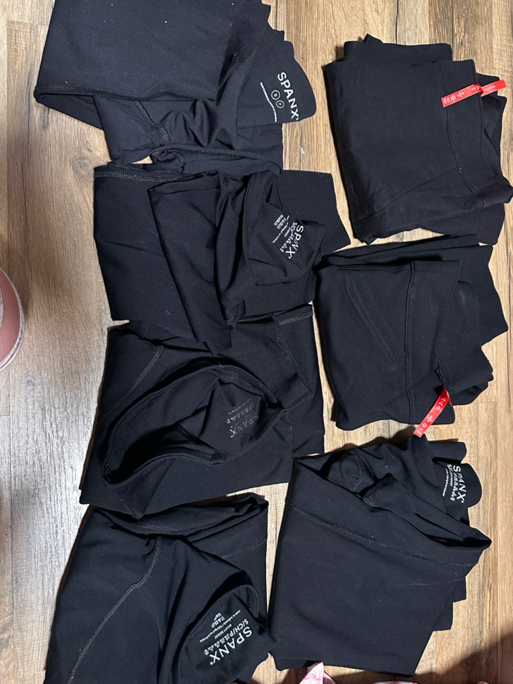 SPANX Black Leggings Bundle- 7 Pairs - Picture 2 of 5